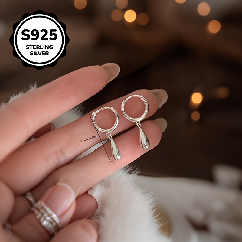 Minimalist Drop Earrings for Everyday & Formal Wear